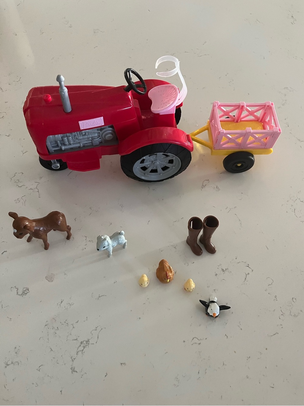 Barbie Tractor Playset